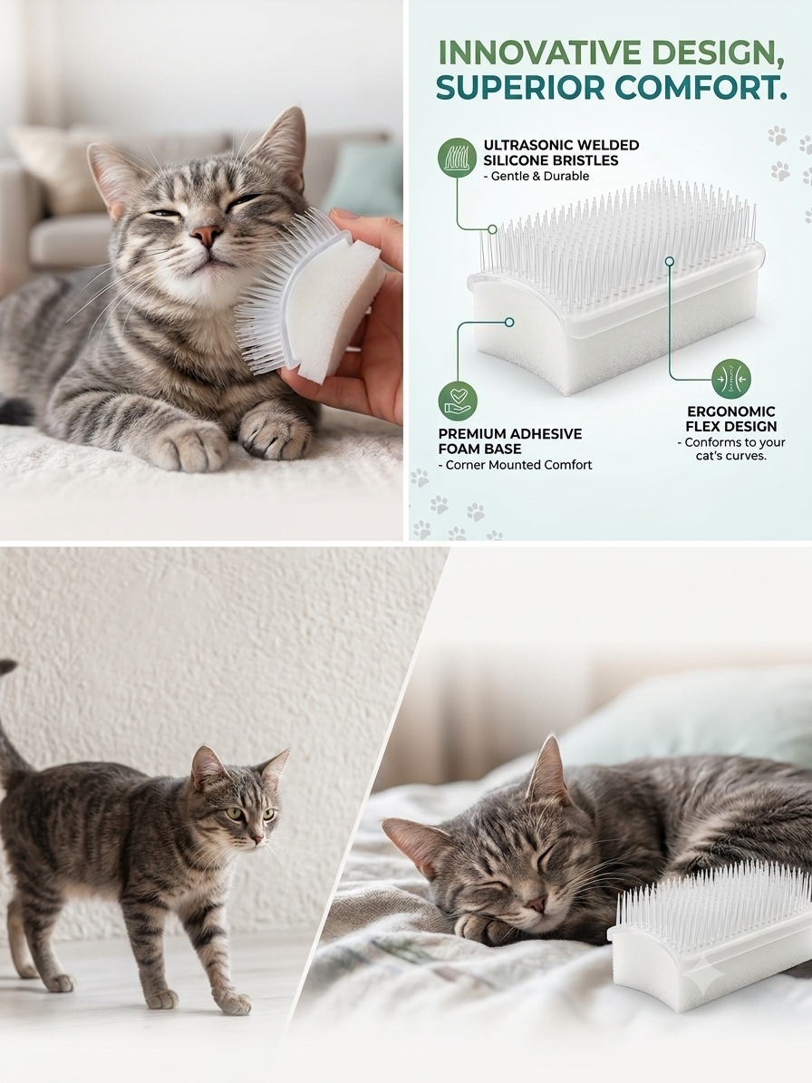 Multifunctional Pet Massage Brush
