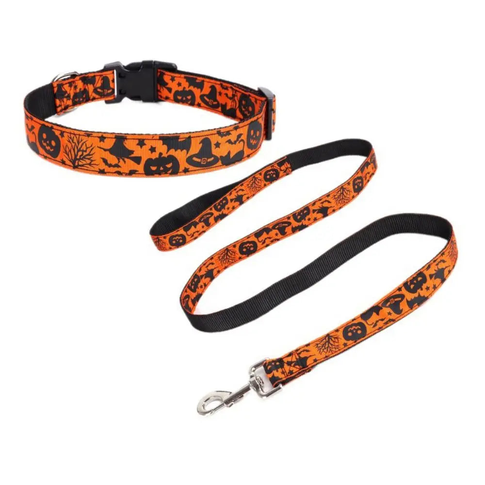 Decorative Halloween Dog Collar,Adjustable/Quick Release