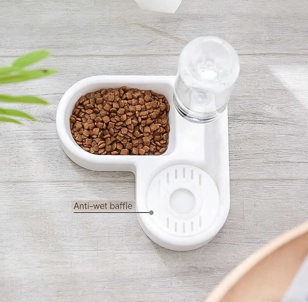 Pet Feeding Bowl Set
