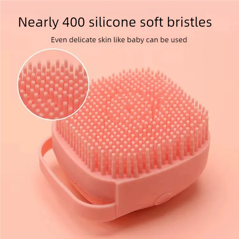 Bathing Brush with Shampoo Dispenser