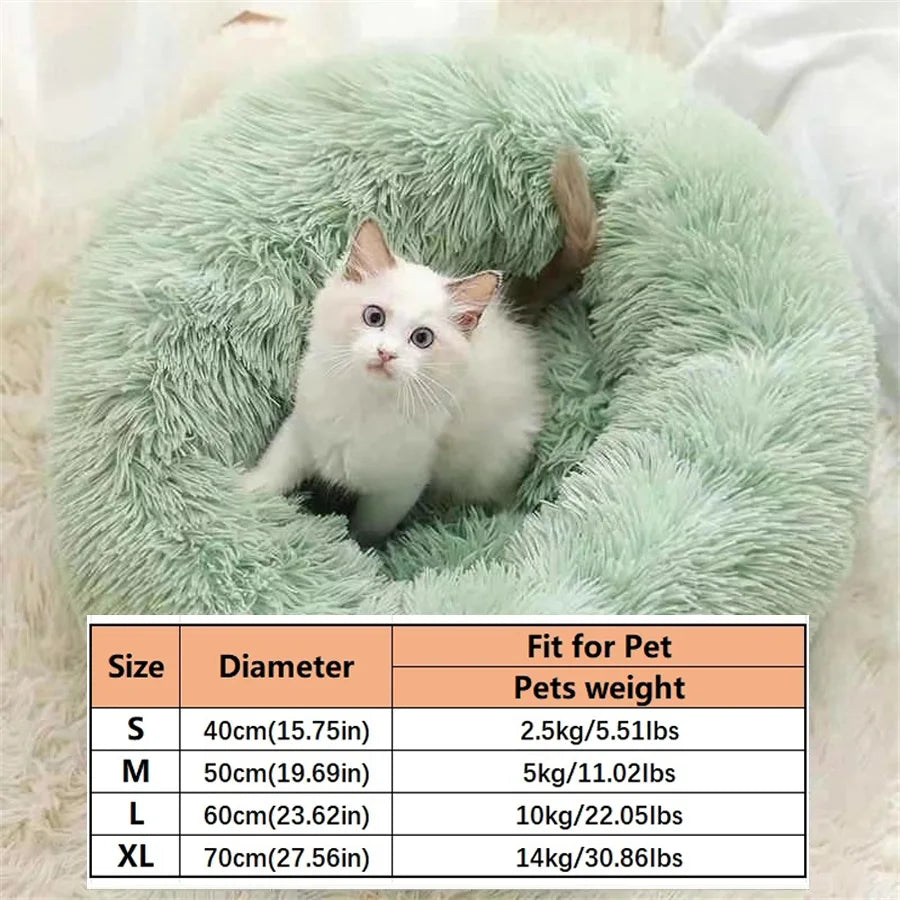 Soft Pad Plush Warm Faux Fur Bed