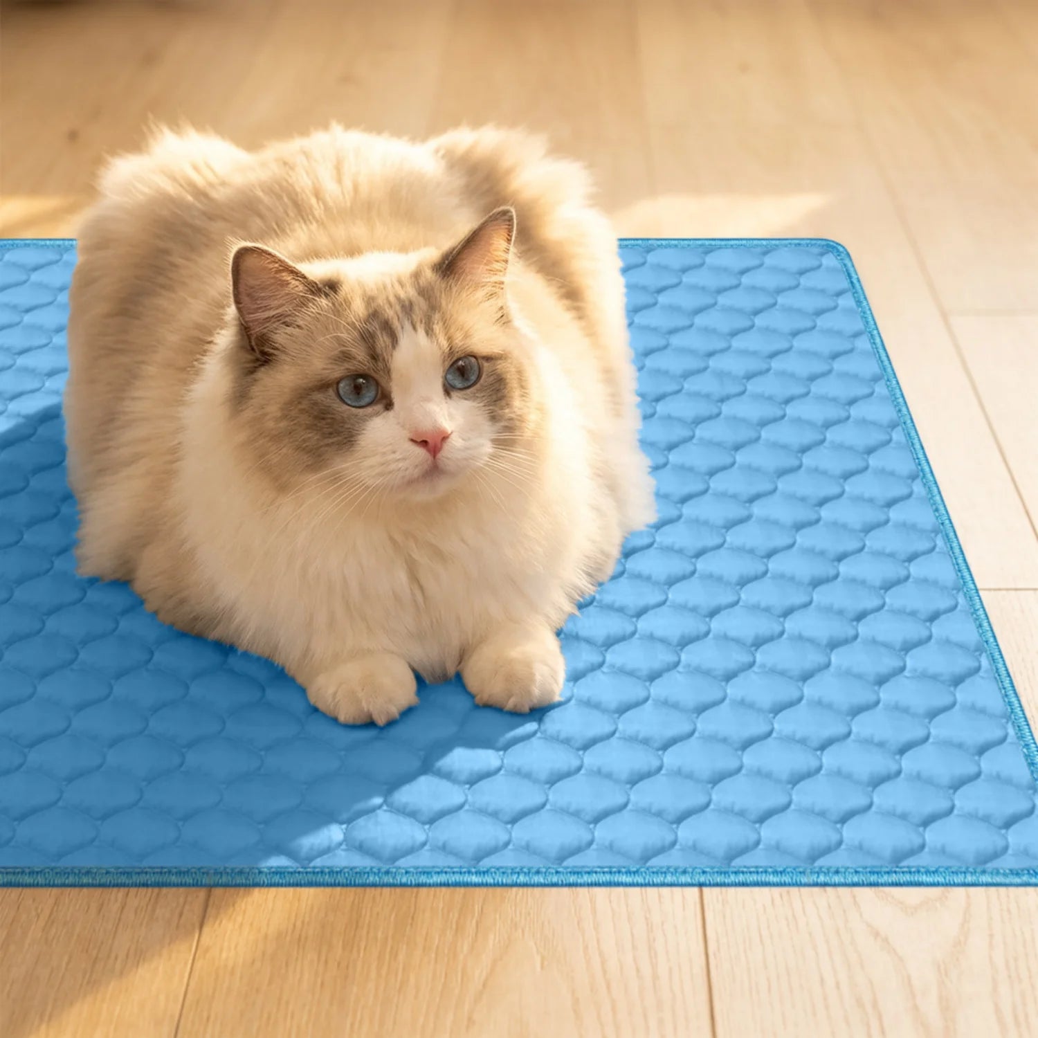 Cooling Mat/Breathable/Washable/Scratch Resistant Self Cooling Blanket Sofa Car Use