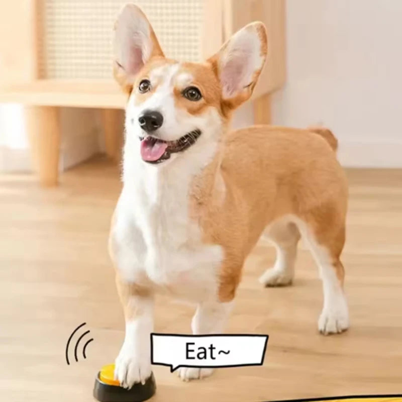 Recordable Pet Toys Talking Pet Starters Pet Speaking Buttons,Portable