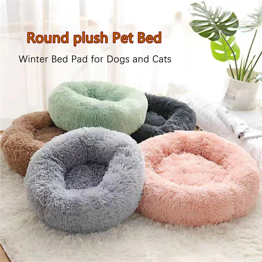 Soft Pad Plush Warm Faux Fur Bed
