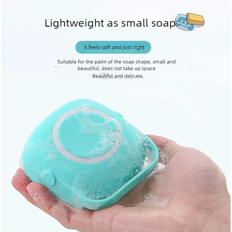 Bathing Brush with Shampoo Dispenser