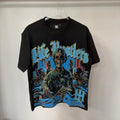 Men Women T-shirt Streetwear 100% Cotton Loose Round Neck Top Tees