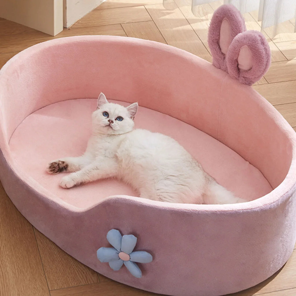 Detachable Soft Pet Bed