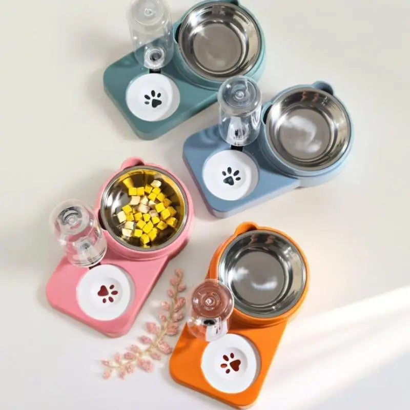 Pet Water & Food Bowl Set