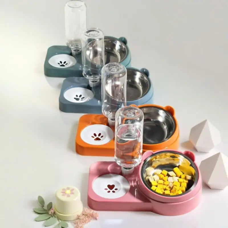 Pet Water & Food Bowl Set