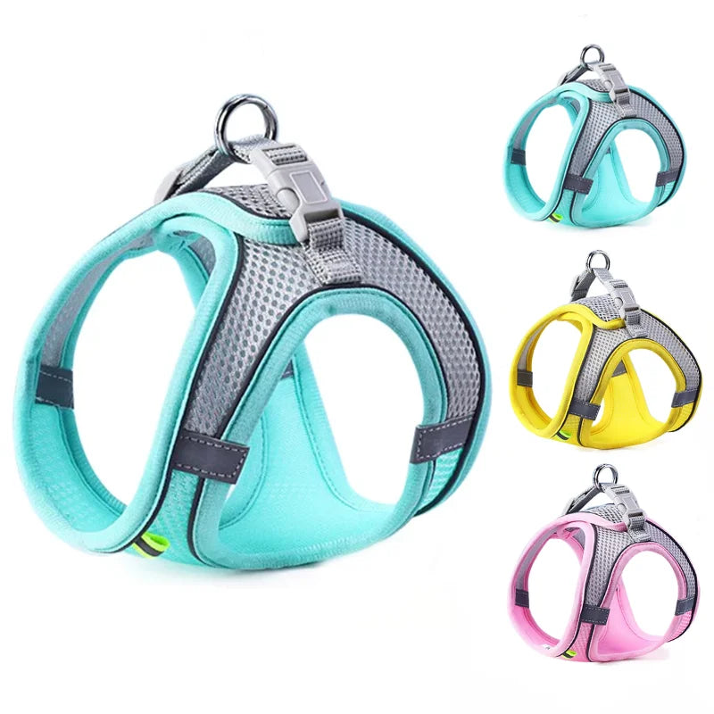 Cats and Dogs Reflective Harness Vest