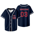 Baseball Jersey T-shirt Short Sleeve Graphic Women Men Oversized Tees