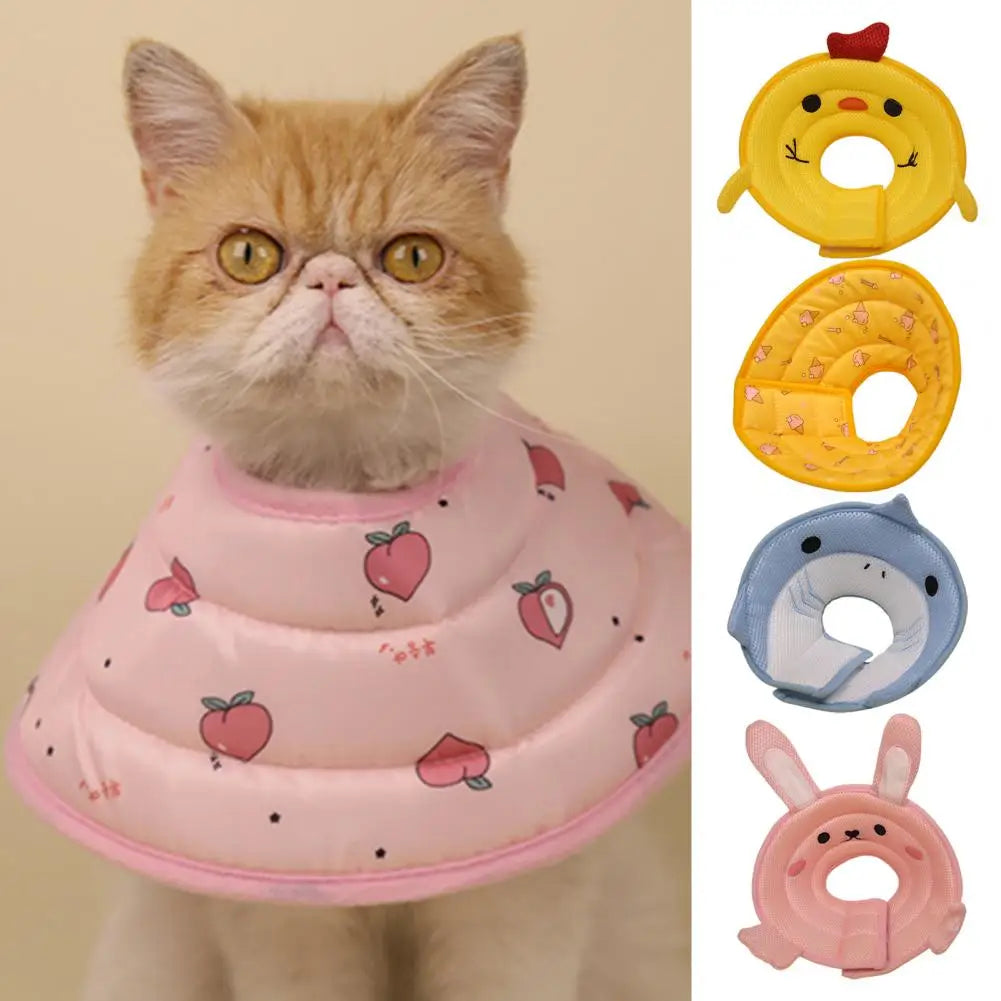 Pet Cone Good Flexibility Anti bite,Neck Circle Pet Collar