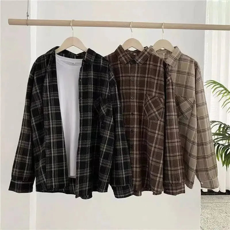 Women's Pump Cover Flannel Shirt