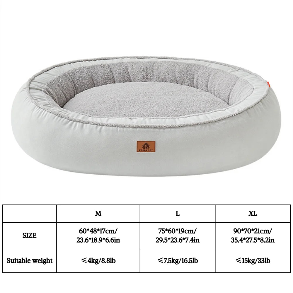 Furry Beds With Removable Zipper Cover
