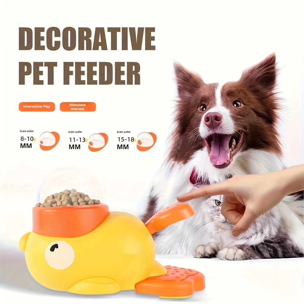 Pet food bowl,snack dispenser