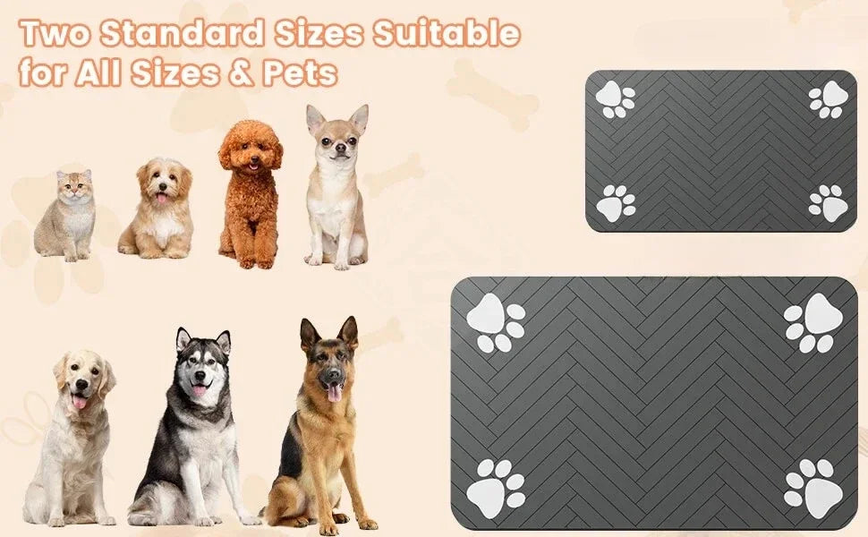 Non-Slip Absorbent Pet Mat