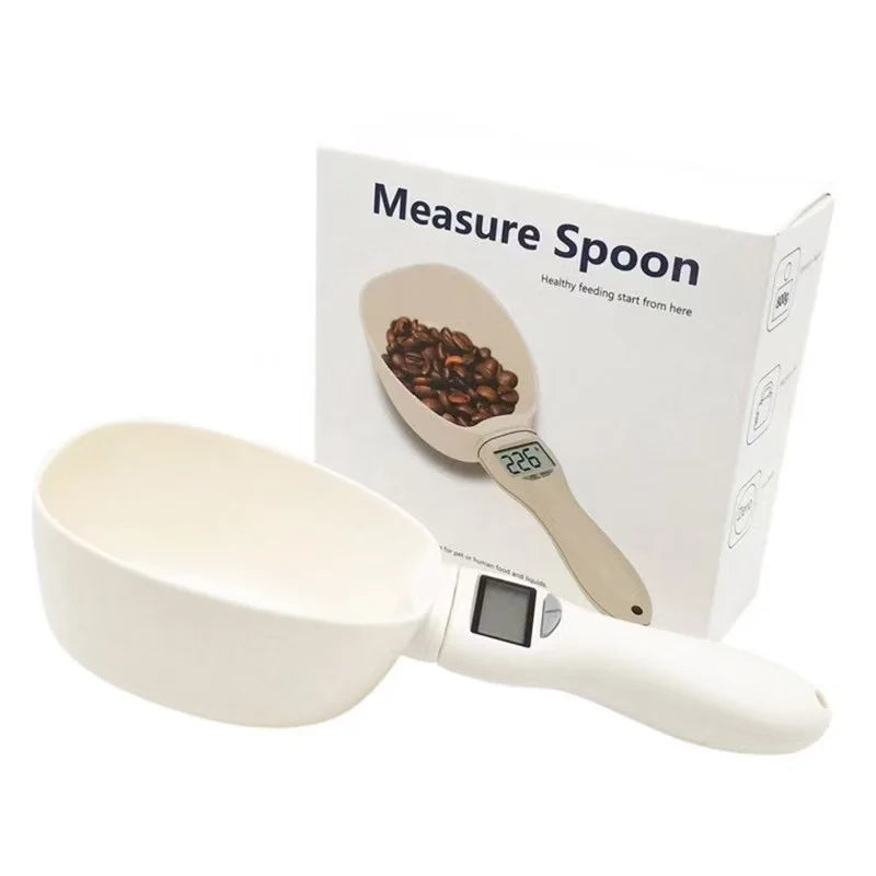 Pet Food Measuring Spoon Digital Electronic Scale,Precise Weighing