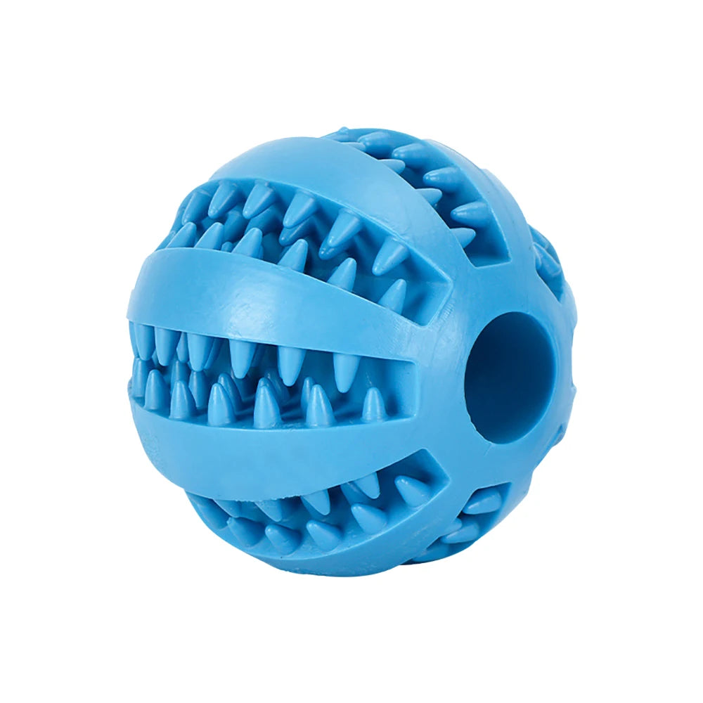 Pet Ball Toys for Small Dogs Interactive, Elasticity, Chewy, Tooth Cleaning