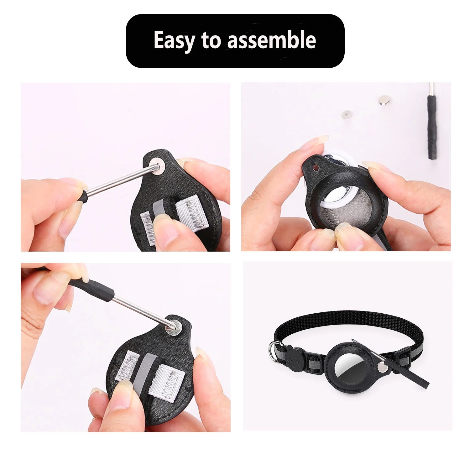 Air Tag Holder Collar