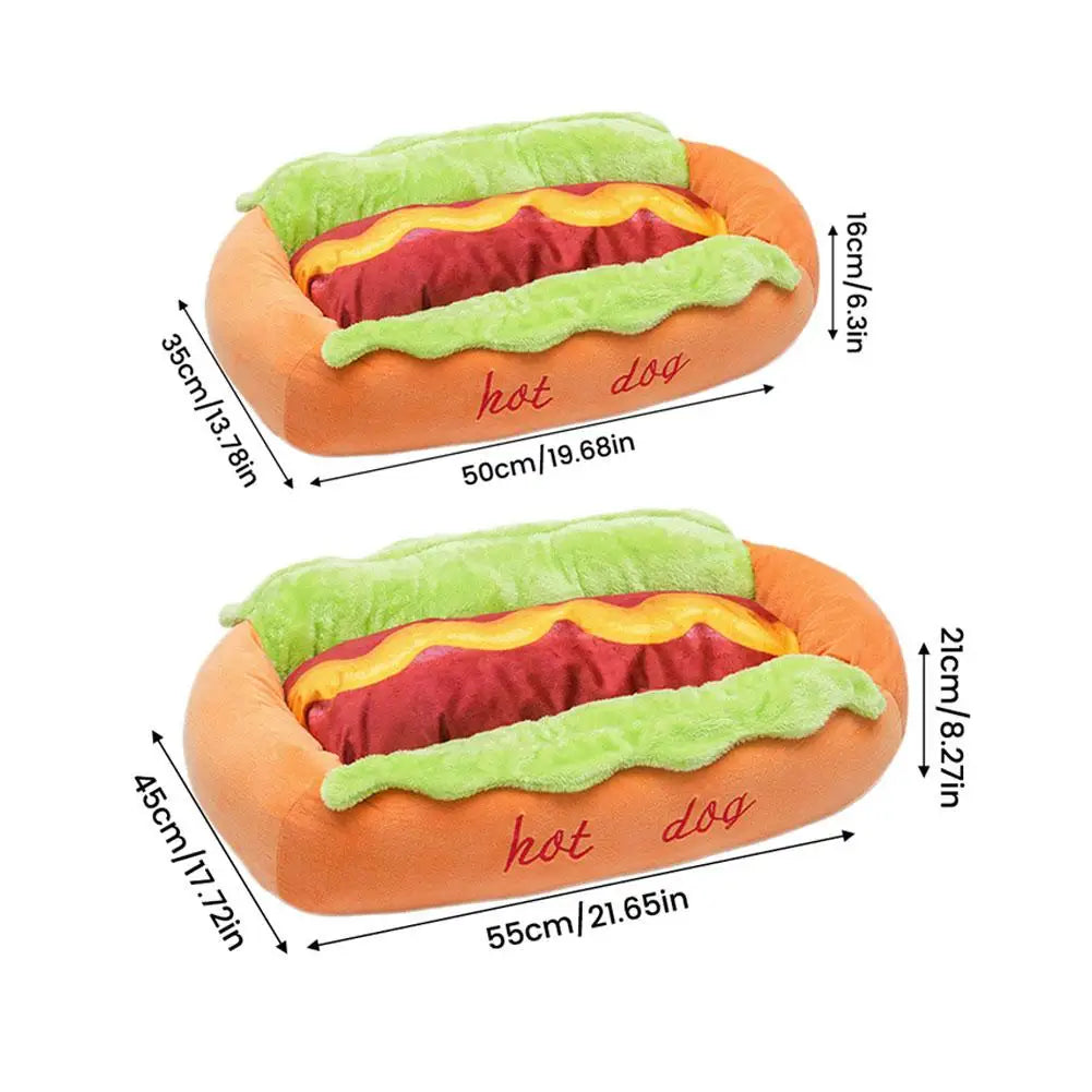 Hot Dog Pet Bed