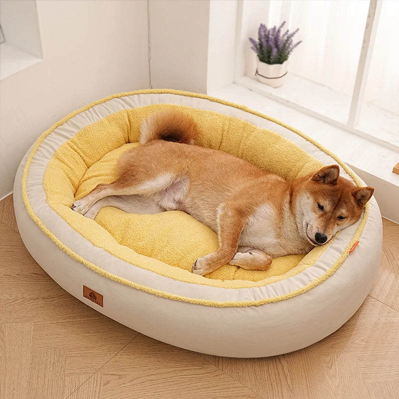 Furry Beds With Removable Zipper Cover