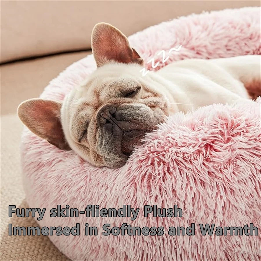 Soft Pad Plush Warm Faux Fur Bed