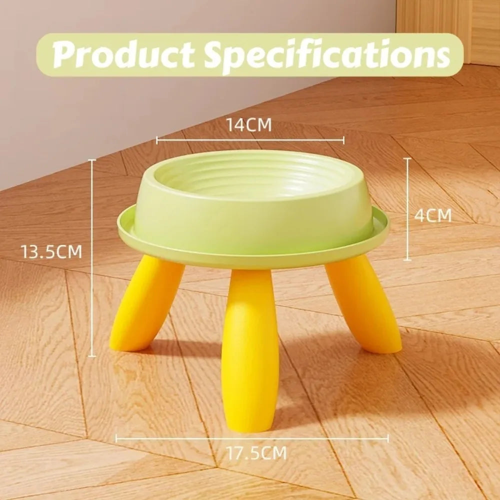 Raised Pet Feeder – Anti-Slip Ergonomic Bowl with Weighted Base & Spill-Proof Design