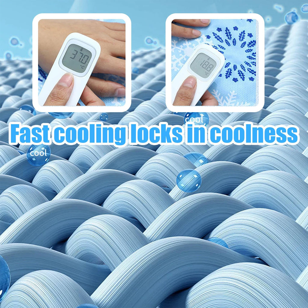 Cooling Mat Gel Self-Cooling Pad for Small Middle Size Cats and Dogs Waterproof Wear Resistant