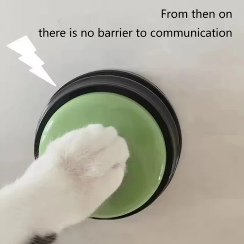Recordable Pet Toys Talking Pet Starters Pet Speaking Buttons,Portable