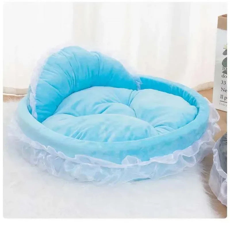 3D Fantasy Bow Lace Pet Bed