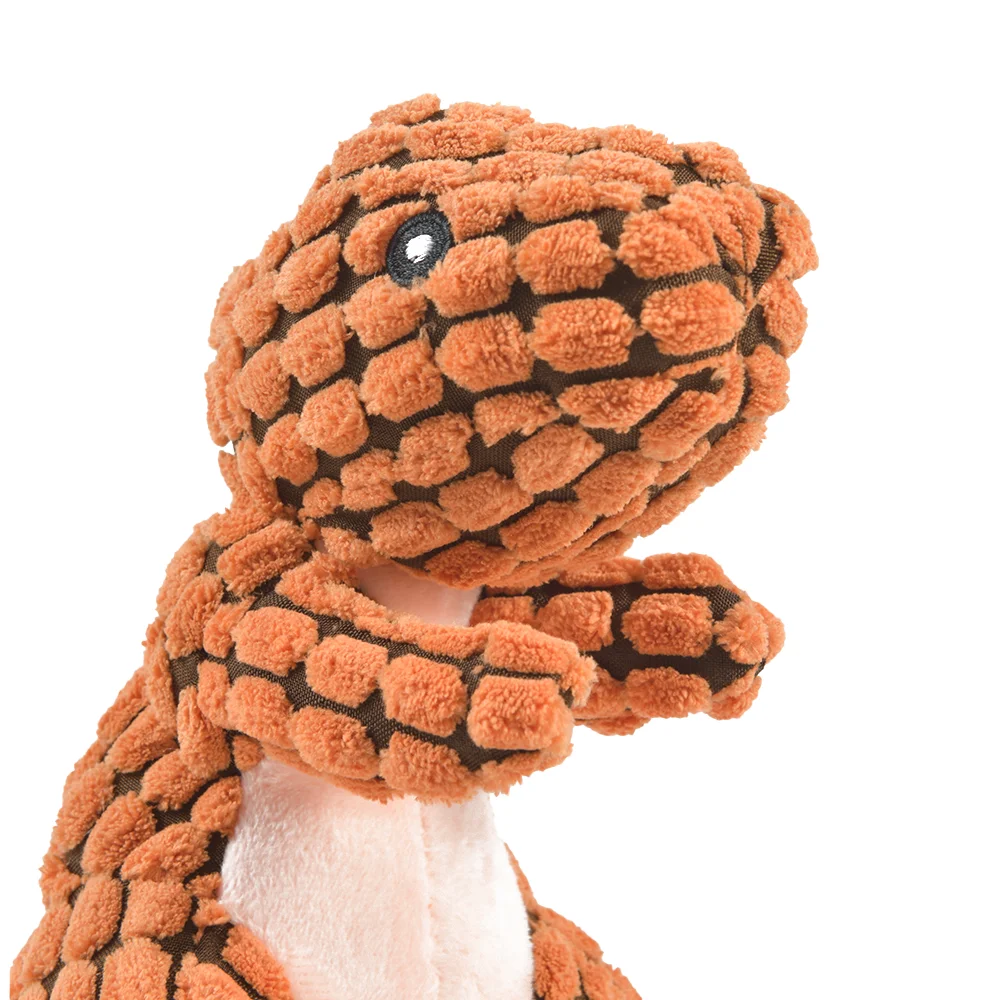 Pet Plush Dinosaur Toys Interactive Dog Chew Toys
