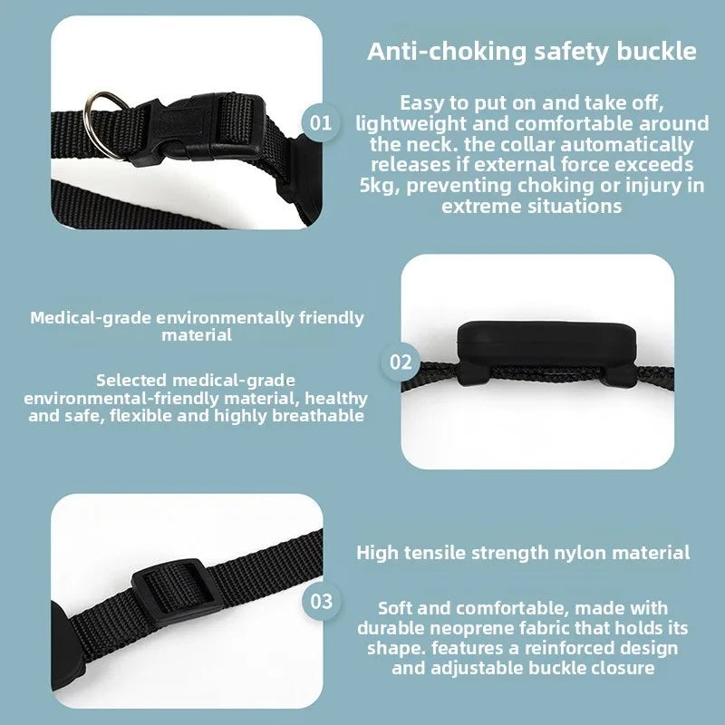 Bluetooth GPS Tracker Dog Mini Tracking Movement Alert Collars