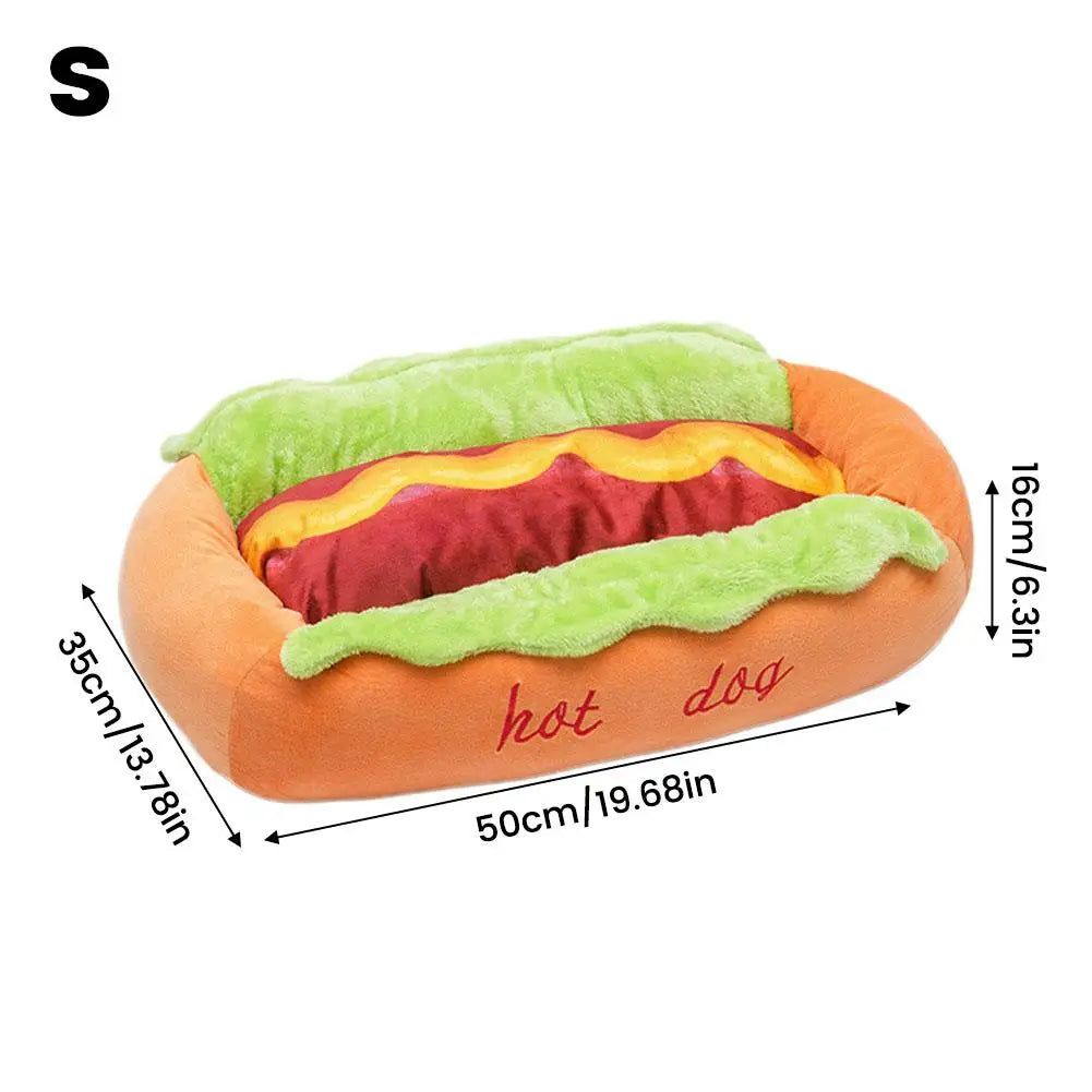 Hot Dog Pet Bed