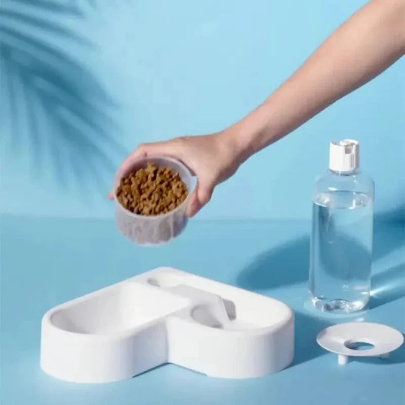 Multi-functional Drinking And Feeding pet bowl