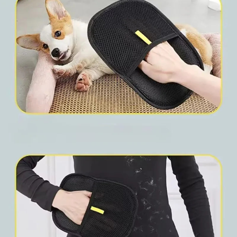 Pet Hair Remover Portable,Washable Gloves