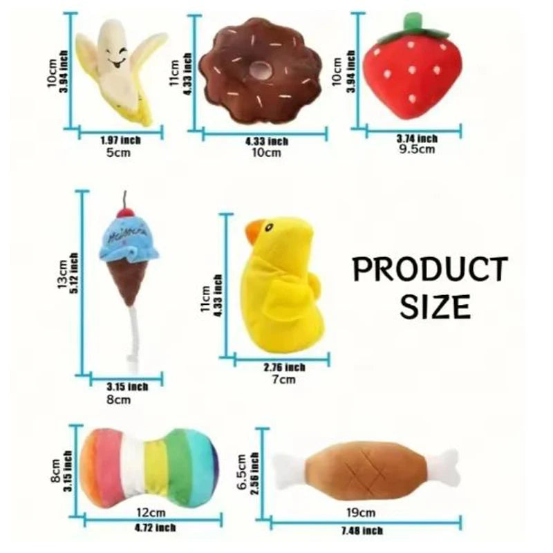 7-piece set of puppy sound toys