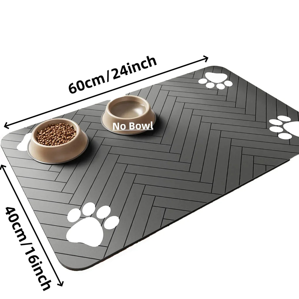 Non-Slip Absorbent Pet Mat