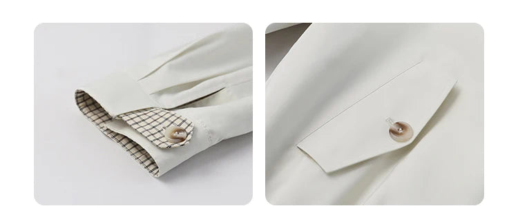 CHIC VEN Women Jackets Casual Reversible Stand Up Collar Workwear Female Coat Spring Autumn 2026 Woman Ourterwear