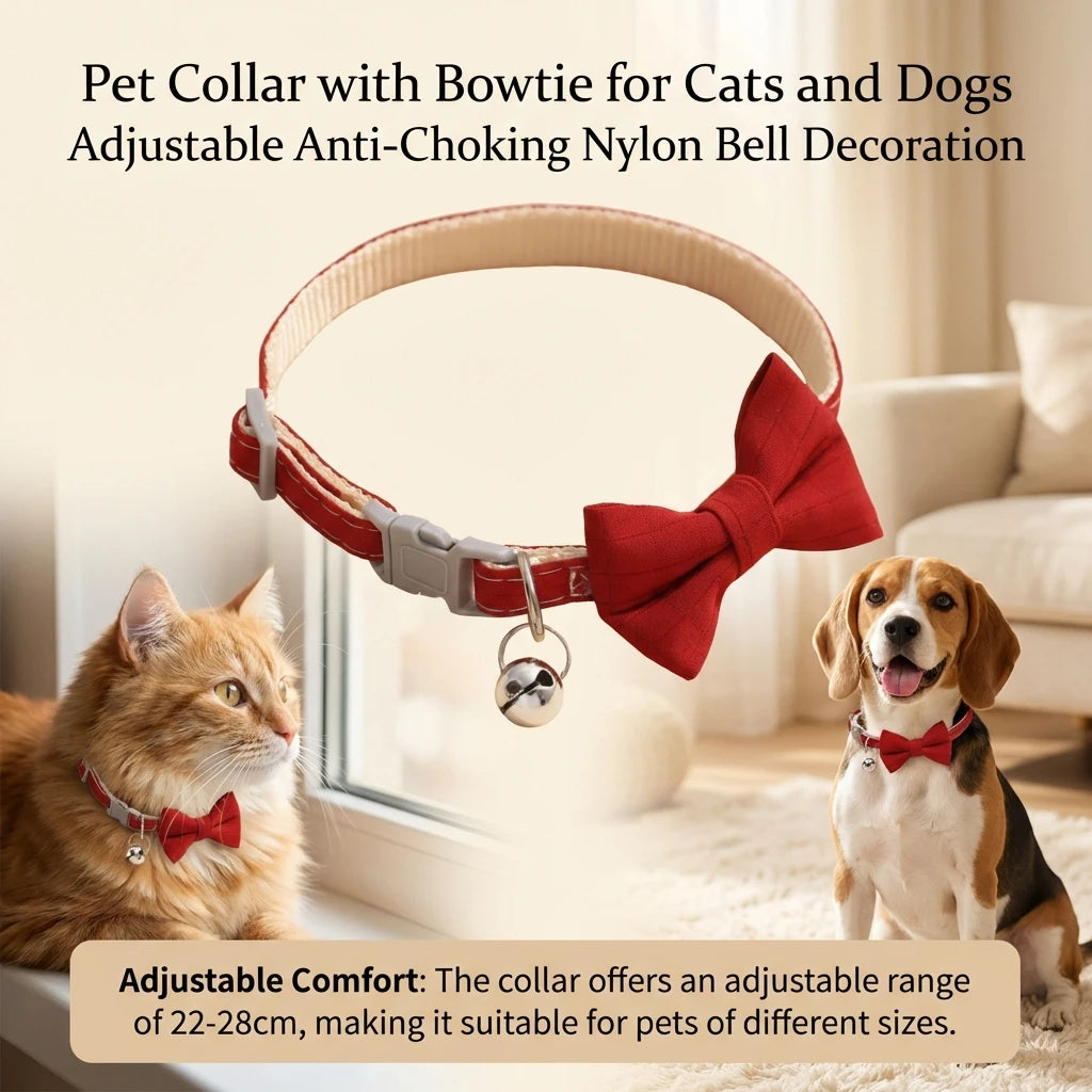 Pet Collar Adjustable 22-28cm