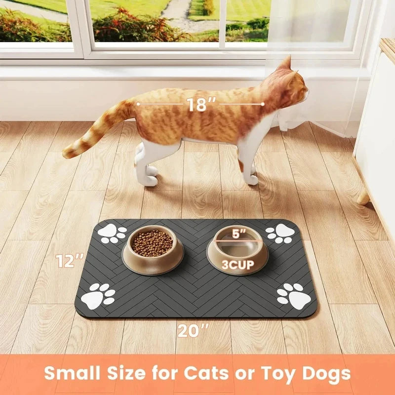 Non-Slip Absorbent Pet Mat