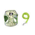 Floral Pet Harness Reflective Anti Escape