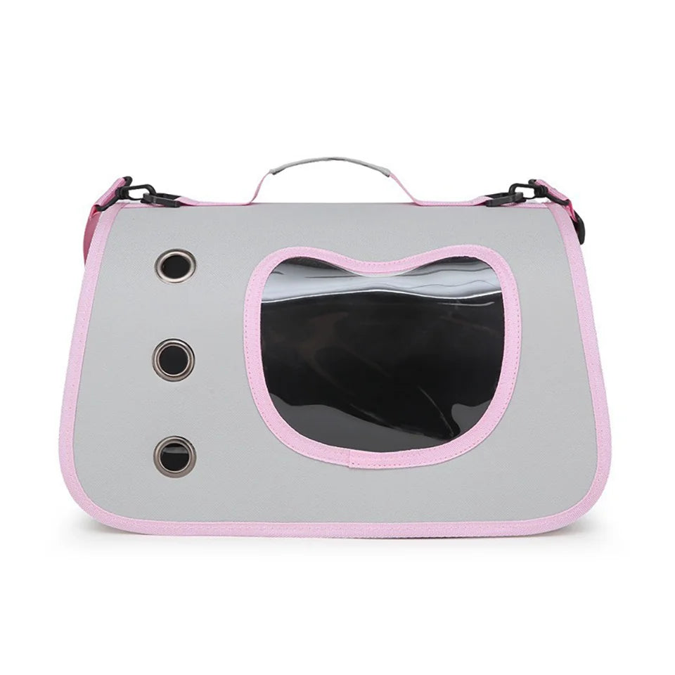 Portable Lightweight Foldable Pet Carrier Bag for Small Dogs & Cats