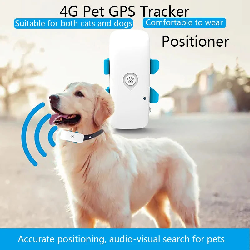 4G Pet GPS Remote Tracker IP67 Waterproof Portable GPS Locator