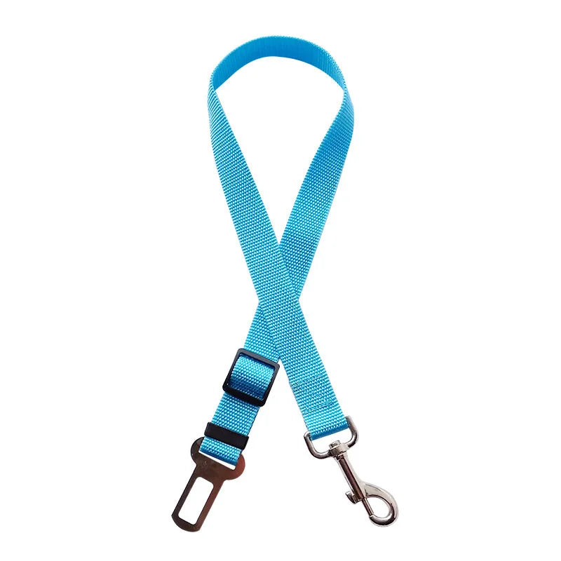 Adjustable Car Seat Belt/Harness Lead Clip Safety Lever Traction Dog Collars