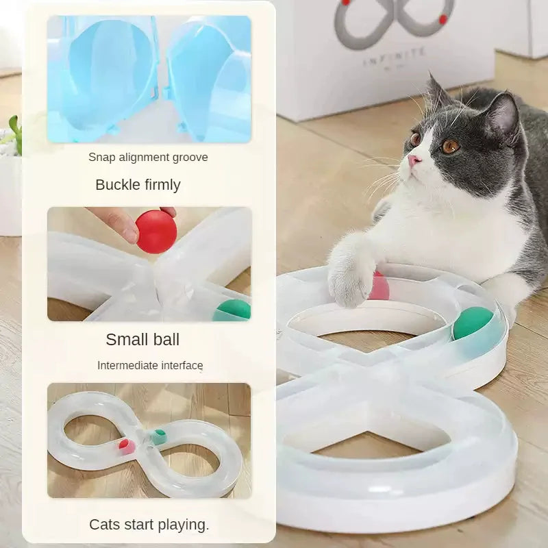 Interactive Self Entertaining Cat Toy