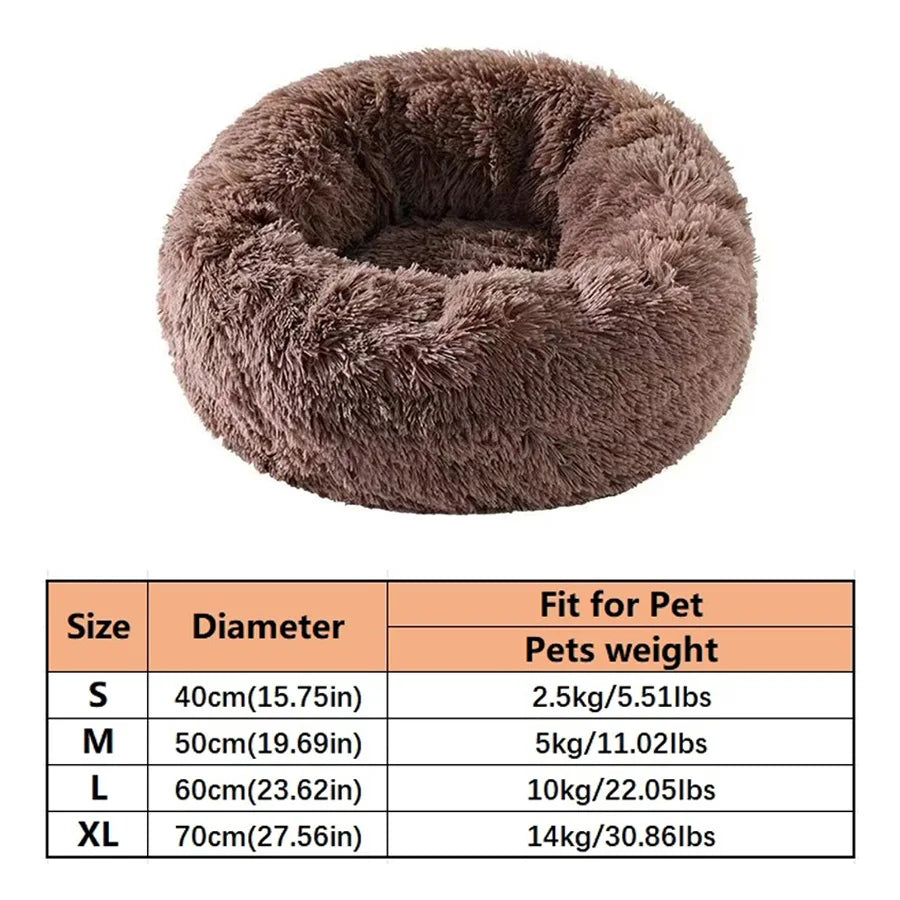 Soft Pad Plush Warm Faux Fur Bed