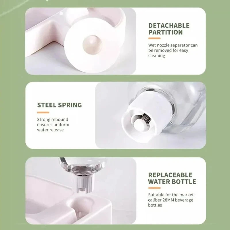 Multi-functional Drinking And Feeding pet bowl