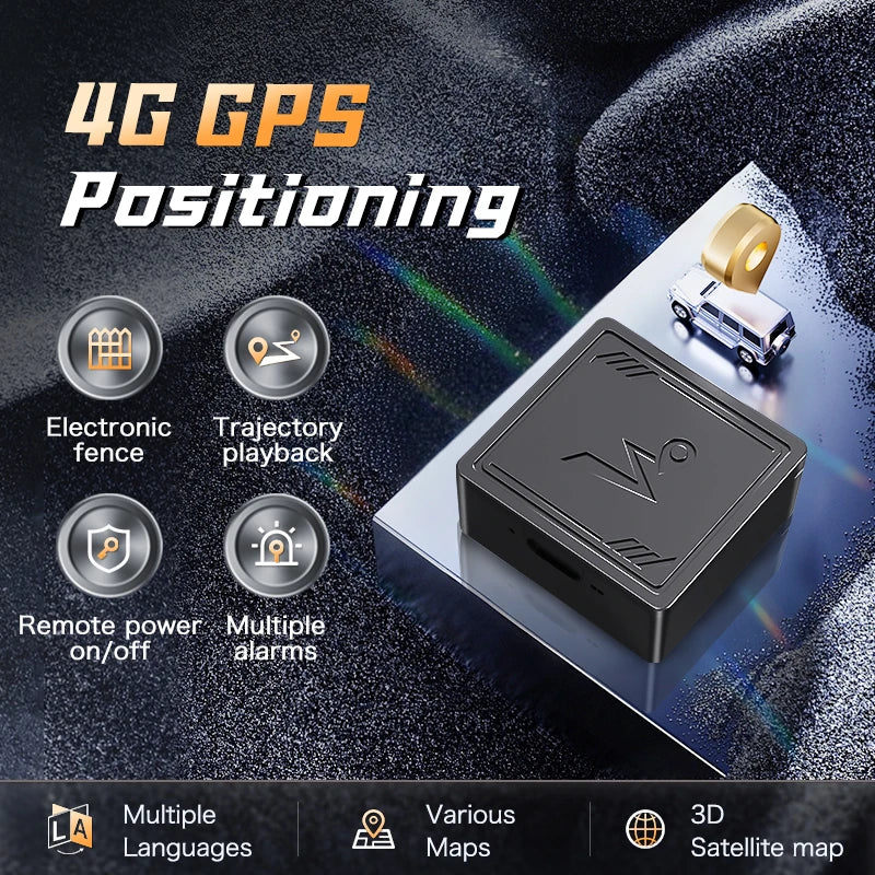 4G GPS Tracker Compact Strong Magnetic