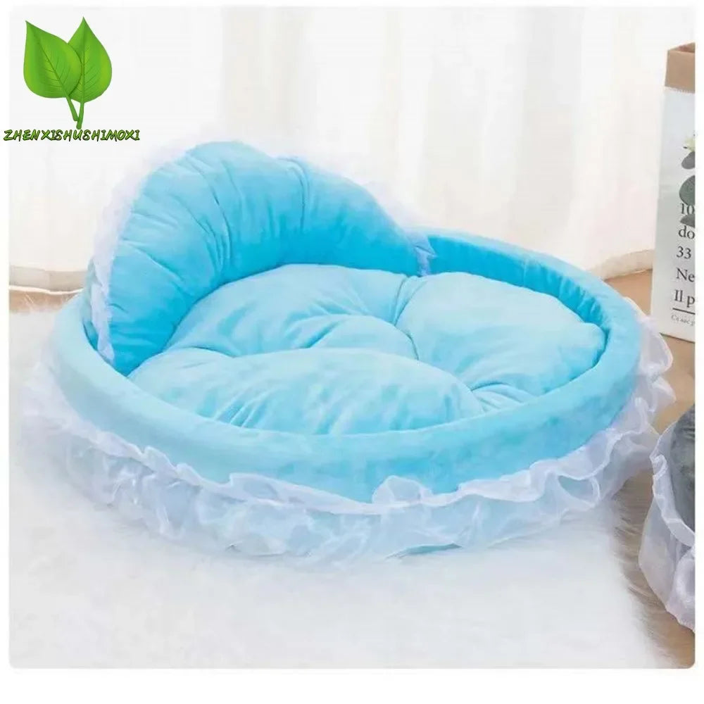 3D Fantasy Bow Lace Pet Bed