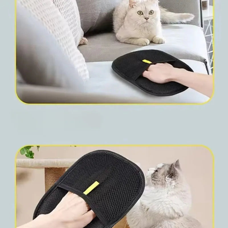 Pet Hair Remover Portable,Washable Gloves